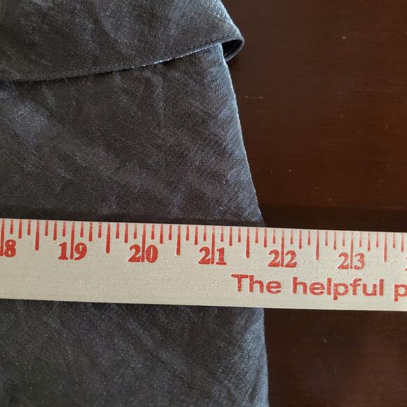 Adrianna Papell Shutter Pleat Shimmer Cap Sleeve Sheath Dress 14W Tiered Layered - Picture 13 of 14